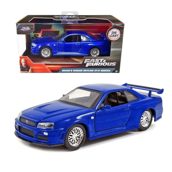 NISSAN SKYLINE GT-R R34 (BNR34) 1999 – Brian O’Conner – Rápidos y Furiosos