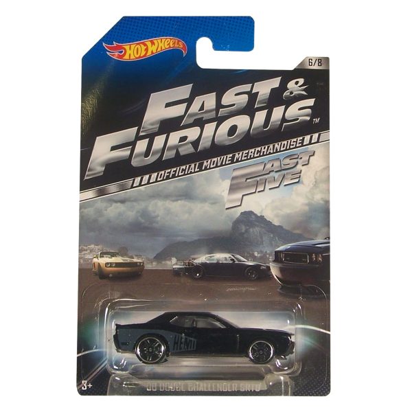 Dodge Challenger SRT 8 – DOMINIC TORETTO - RÁPIDOS Y FURIOSOS - MERCHANDISE EDITION