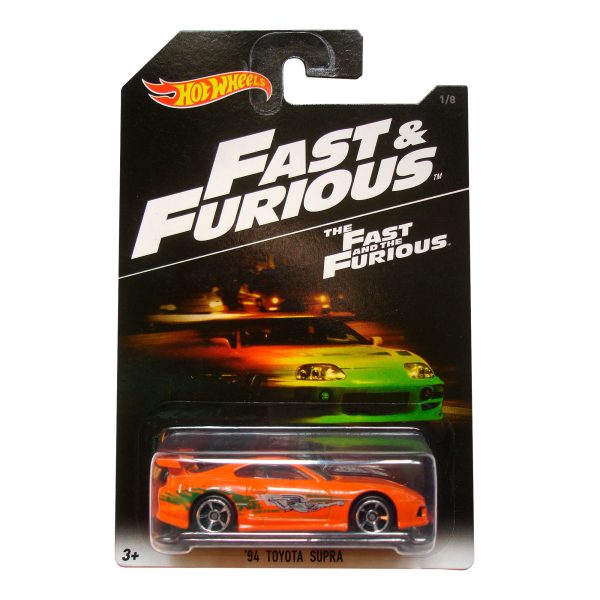 Toyota Supra MK4 PRIMERA EDICIÓN - Brian O´conner - FAST & FURIOUS – Rápidos y Furiosos