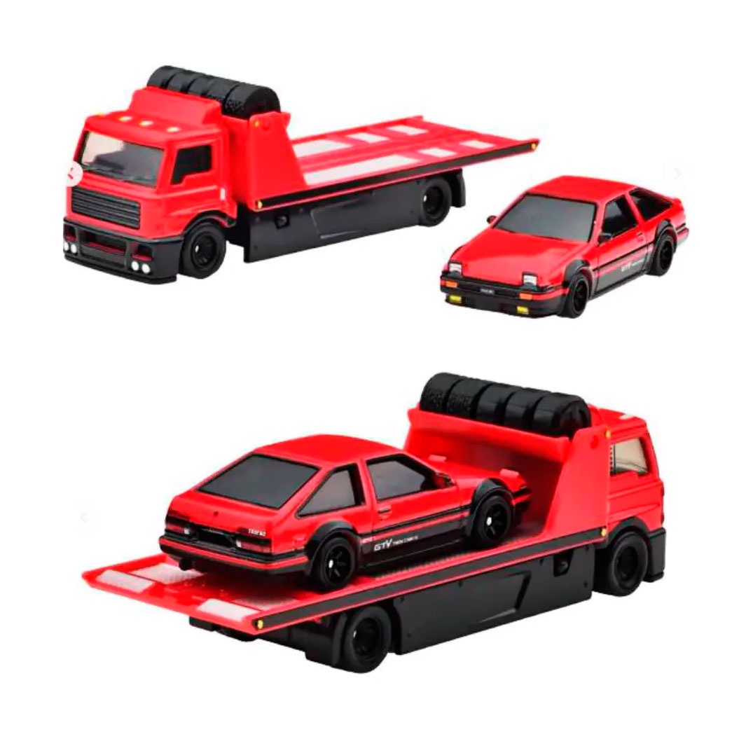 Toyota AE86 Sprinter Trueno Rojo (1) TOYOTA AE86 SPRINTER TRUENO + Camion Grua - CAR CULTURE - Imagen 1